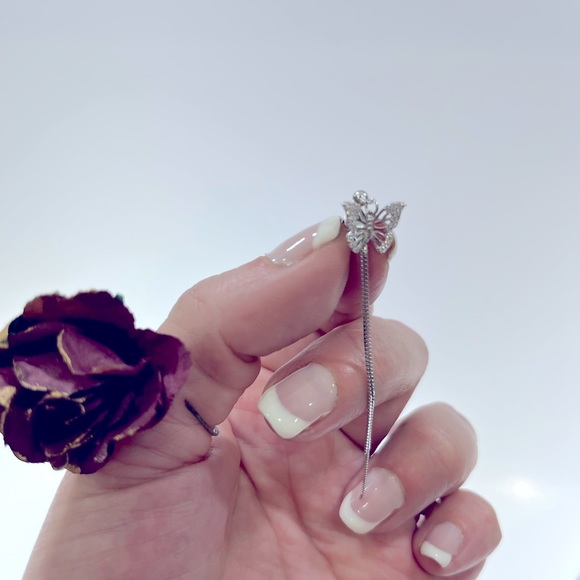 925 sterling silver dangle earrings - Picture 6 of 7